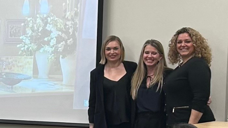 representatives from Mahogany Spa